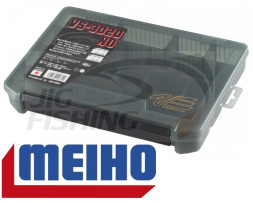 Коробка рыболовная Meiho/Versus VS-3020ND Black 255x190x40mm