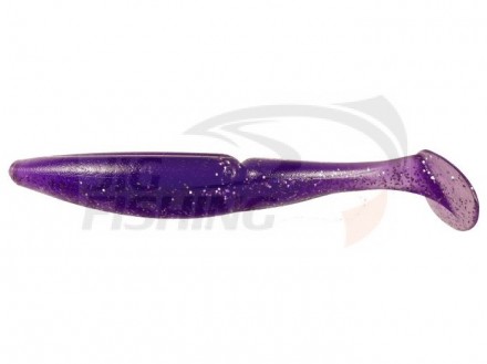 Мягкие приманки Sawamura One&#039;up Shad 5&quot; #156 Purple Silver Glitter