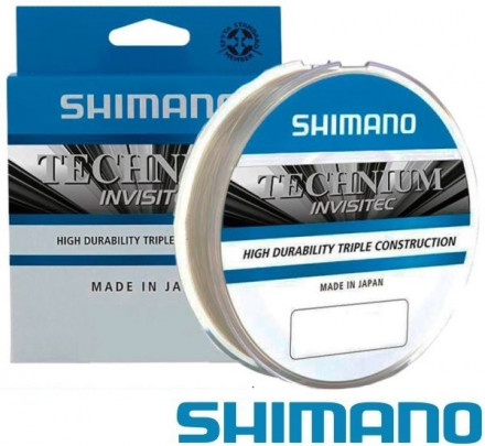 Леска Shimano Technium Invisitec 300m Grey 0.255mm 6.7kg