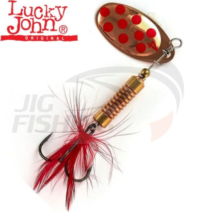 Блесна вращающаяся Lucky John Spin-X Round 3 8gr #CR