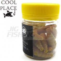 Мягкие приманки Cool Place личинка Maggot 1.2&quot; #Pellets