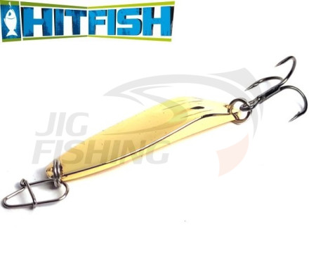 Зимняя блесна HitFish Otter 8gr Gold