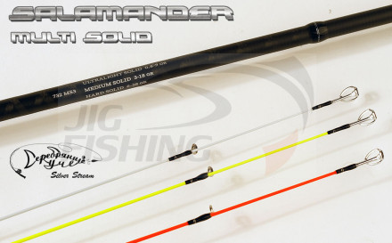 Спиннинг Silver Stream Salamander Multi Solid SMS732 2.19m 0.8-9gr/3-18gr/6-38gr