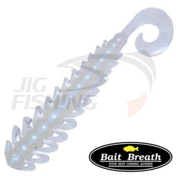 Мягкие приманки Bait Breath Bugsy 2.5&quot; #134 White Pearl