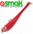 Плоские приманки Asmak Flat Bait Shad Red 120mm