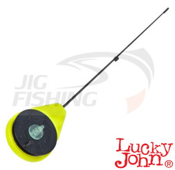 Удочка-балалайка зимняя Lucky John Ergo 26.5cm Yellow