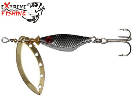 Блесна вертушка Extreme Fishing Absolute Obsession #1 8gr #14 S/Black/G