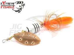 Блесна вертушка Extreme Fishing Total Obsession #3 9gr #17 PearlWhite/Cu