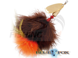 Вращающаяся блесна Blue Fox Vibrax Super Bou 6 #BRO