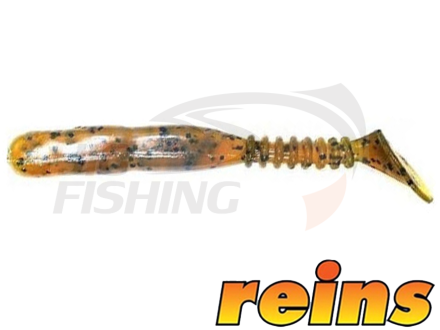 Мягкие приманки Reins RockVibe Shad 3.5&quot; #429 Motor Oil Pepper