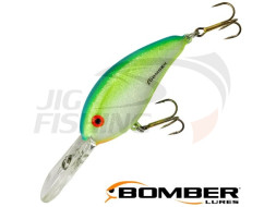 Воблер Bomber Fat Free Shad Fingerling BD5F 61F #CSP Citrus Sparkle