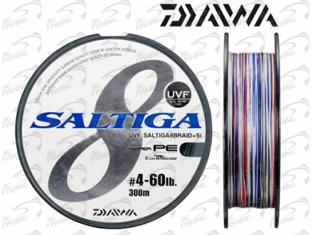 Шнур плетеный Daiwa Saltiga UVF 8+Si 200m #1.2 9kg