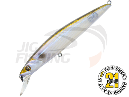 Воблер Pontoon21 Cablista 90F-SMR #081 G thread Fin Shad