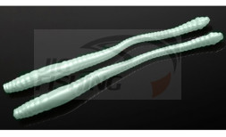 Мягкие приманки Libra Lures Dying Worm 70mm #000 Glow UV Green