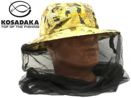 Панама сетка Kosadaka Maskit 3в1 XL песок