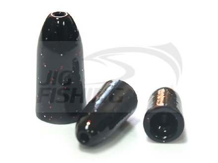 Груз вольфрамовая пуля Tungsten Bullet JF Black Neon 7gr 2шт/уп
