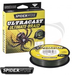 Шнур плетеный Spiderwire Ultracast Ultimate Braid 110m Low-Vis Green 0.12mm 9.1kg
