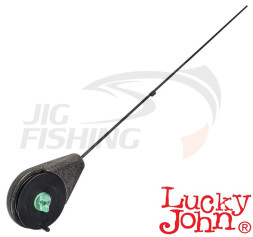 Удочка-балалайка зимняя Lucky John Ergo 26.5cm Black