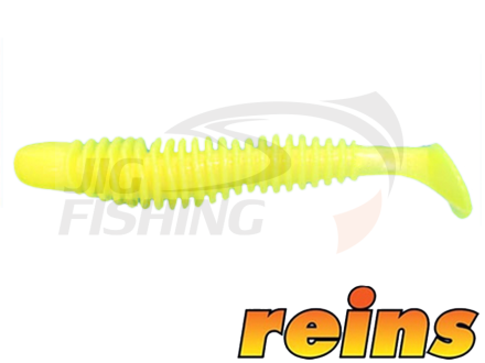 Мягкие приманки Reins Fat Bubbring Shad 4&quot; #015 Chart Pearl