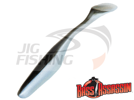 Мягкие приманки Bass Assassin Sea Shad 4&quot; #300 Black Shad