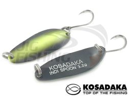 Колеблющаяся блесна Kosadaka Trout Police Indi Spoon 32mm 3.2gr #C19