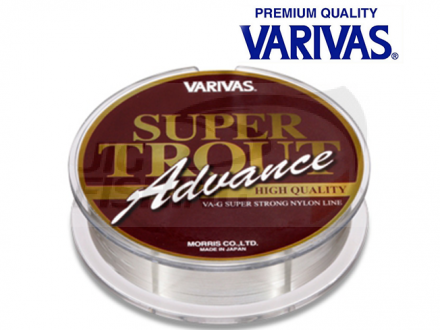 Монофильная леска Varivas Super Trout Advance High Quality 100m #0.5 2.5lb 0.117mm
