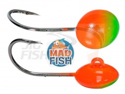 Таблетка форелевая MadFish 1.5гр/2.1гр #Orange Green 2шт/уп