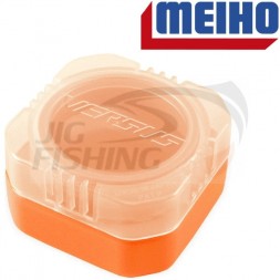 Коробка рыболовная для наживки Meiho/Versus Liquid Pack VS-L425 Orange 80х80х44mm
