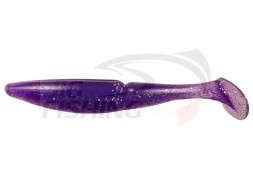 Мягкие приманки Sawamura One'up Shad 3&quot; #156 Purple Silver Glitter