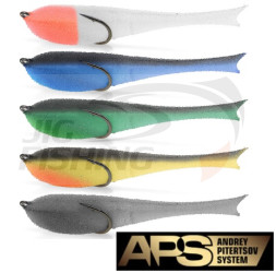 Поролоновые рыбки APS Classic 80мм #SET-1 (5шт/уп)