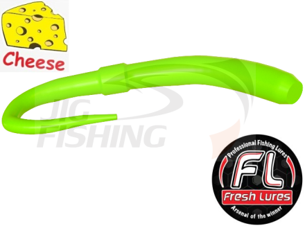 Мягкие приманки Fresh Lures Flip Worm 3.1&quot; #101