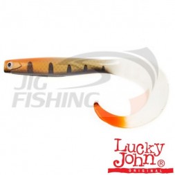 Приманка Lucky John 3D Series Kubira Fire Tail 9&quot; #PG36