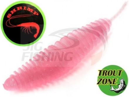 Мягкие приманки Trout Zone Plamp 2.2&quot; Pink FLK Shrimp