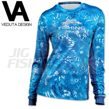 Джерси Veduta Reptile Skin Air Blue Water UPF50+ S Women