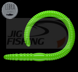 Мягкие приманки Libra Lures Flex Worm 95mm #026 Hot Green
