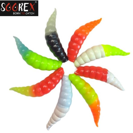 Мягкие приманки Soorex Tad 40mm #408 Mix 4