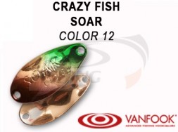 Колеблющиеся блесна Crazy Fish Soar 1.4gr #12