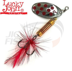 Блесна вращающаяся Lucky John Spin-X Round 3 8gr #SR