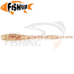 Мягкие приманки FishUp Aji Scaly 2.3&quot; #414 Clear Red