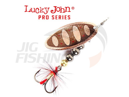 Вращающаяся блесна Lucky John Shelt Blade Tungsten Body 4 #006