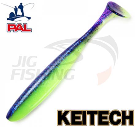 Мягкие приманки Keitech Easy Shiner 5&quot; #PAL06 Violet Lime Belly