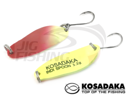 Колеблющаяся блесна Kosadaka Trout Police Indi Spoon 32mm 3.2gr #D63