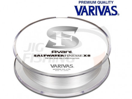 Плетеный шнур Varivas Avani Salt Water Finesse PE X8 150m #0.2 0.074mm 5.6lb 2.54kg