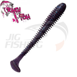 Мягкие приманки Crazy Fish Vibro Worm 4&quot; #99 Grape