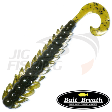 Мягкие приманки Bait Breath Bugsy 2.5&quot; #120 Green Pumpkin Seed