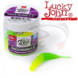 Мягкие приманки Lucky John Pro Series Trick Worm 2.5'' #T90