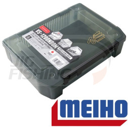 Коробка рыболовная Meiho/Versus VS-1200NDDM Black 255x190x60mm