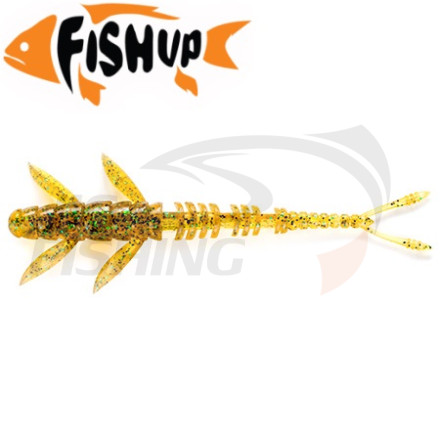 Мягкие приманки FishUp Flit 4&quot; #036  Caramel/Green &amp; Black