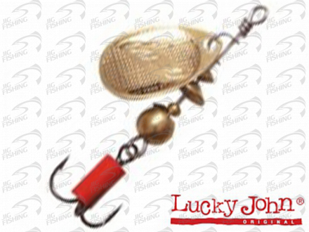 Вращающаяся блесна Lucky John Lucky John 2.5gr #MA-0-G
