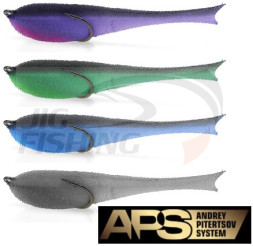 Поролоновые рыбки APS Classic 110мм #SET-2 (4шт/уп)